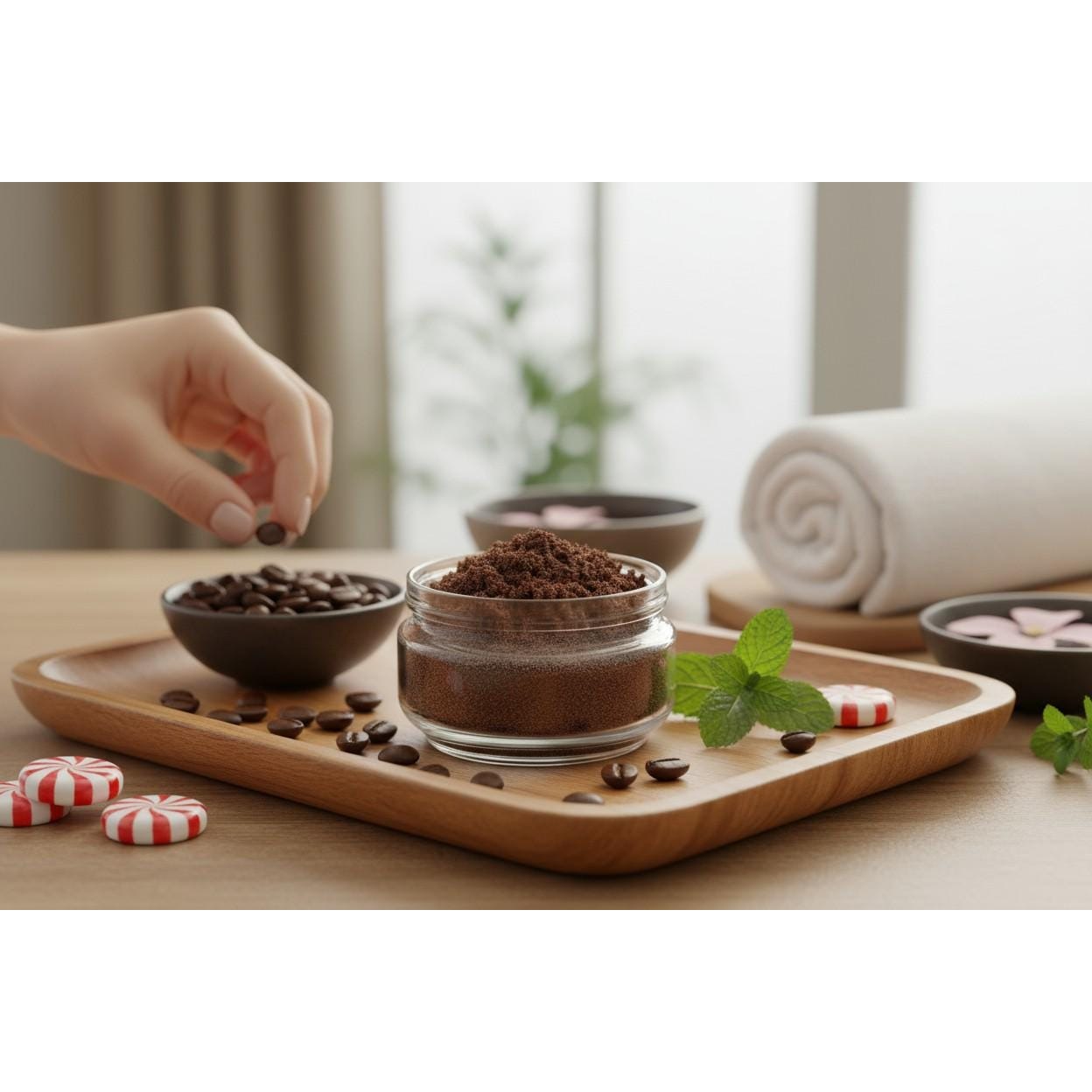 Peppermint Latte Sugar Scrub