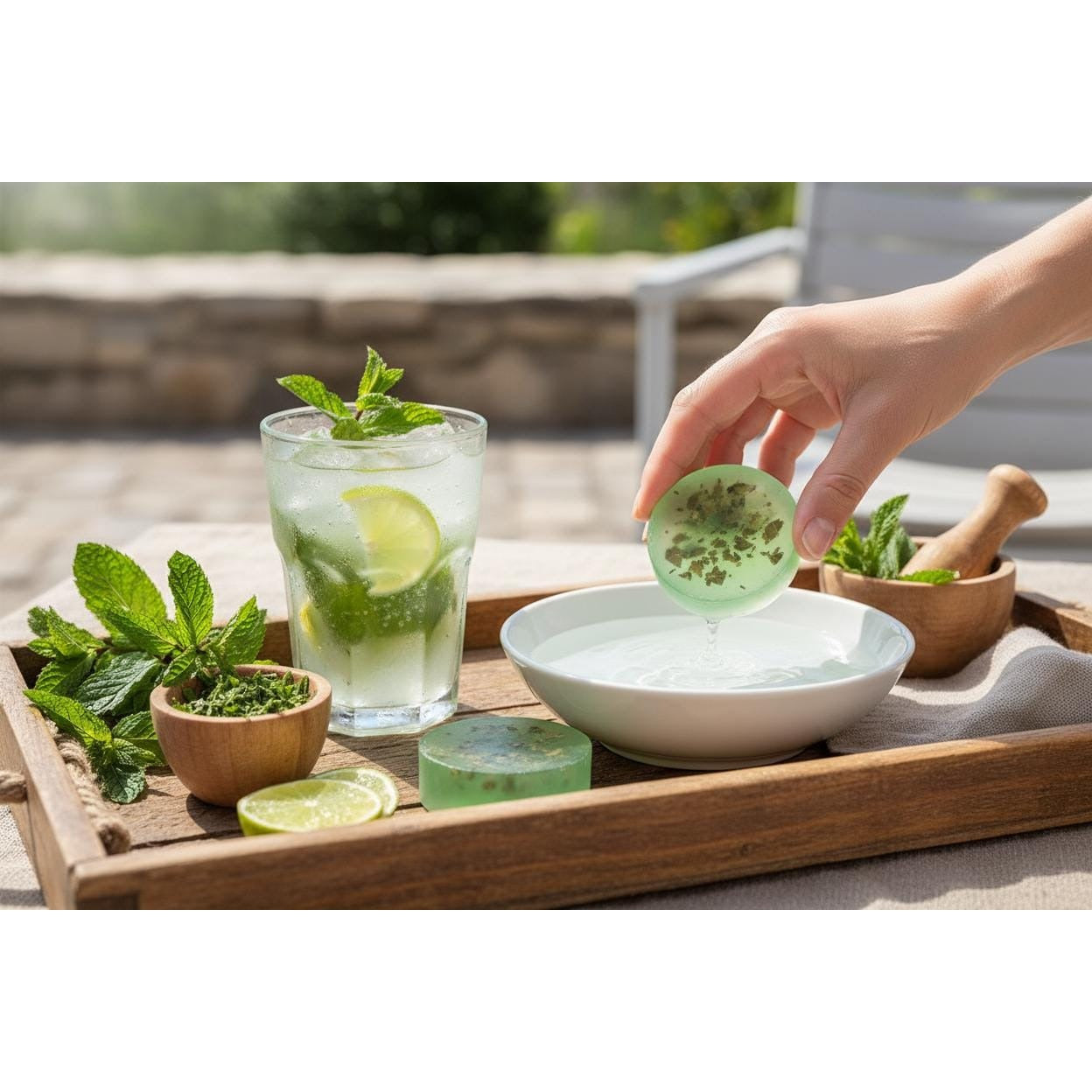 Minty Mojito Exfoliating Bar Soap