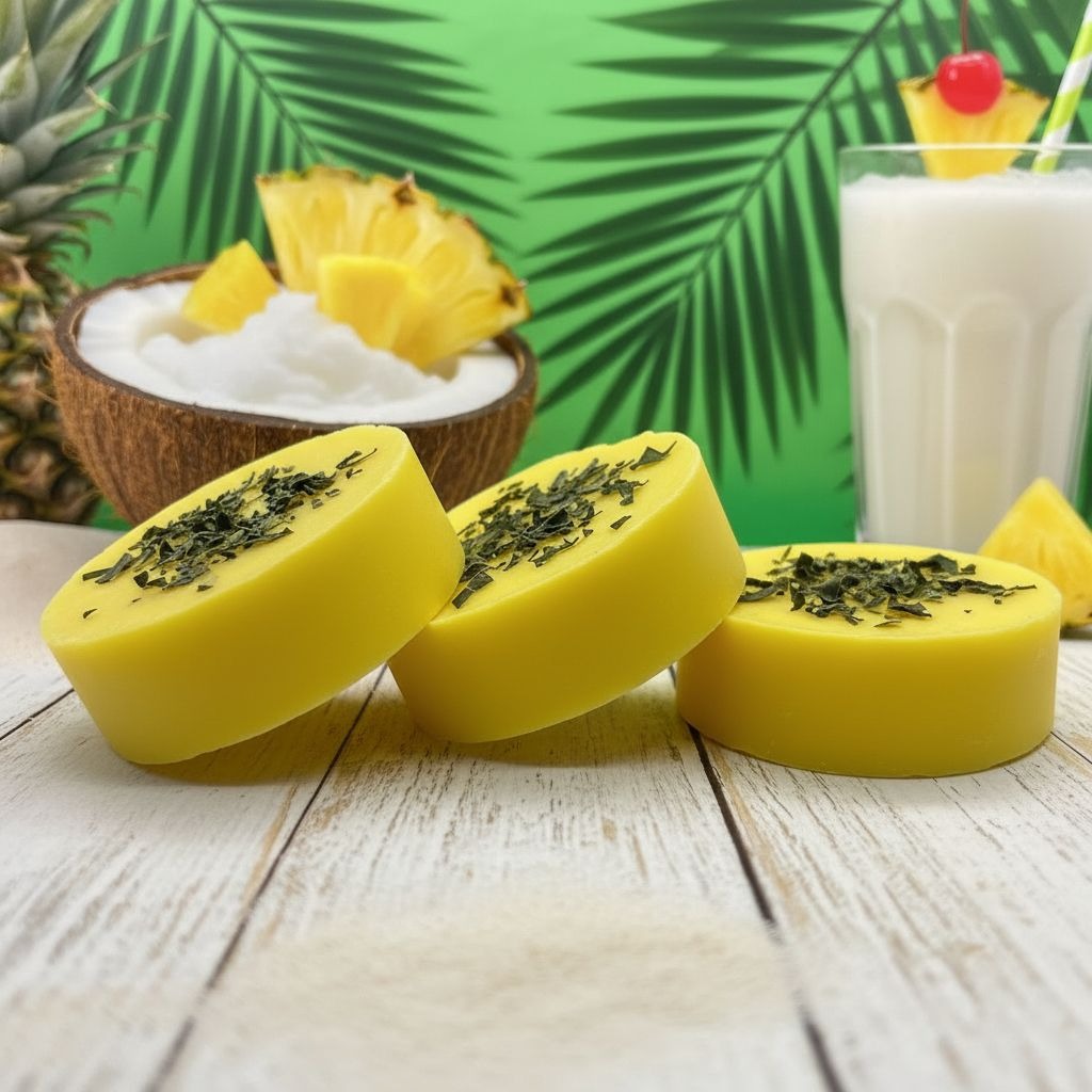 Tropical Pina Colada Exfoliating Bar Soap